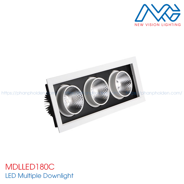 Đèn LED multiple downlight MDLLED180C