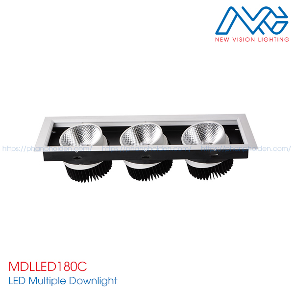 Đèn LED multiple downlight MDLLED180C